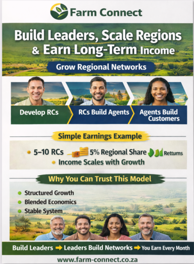 Farm Connect Main RC leadership and growth opportunity